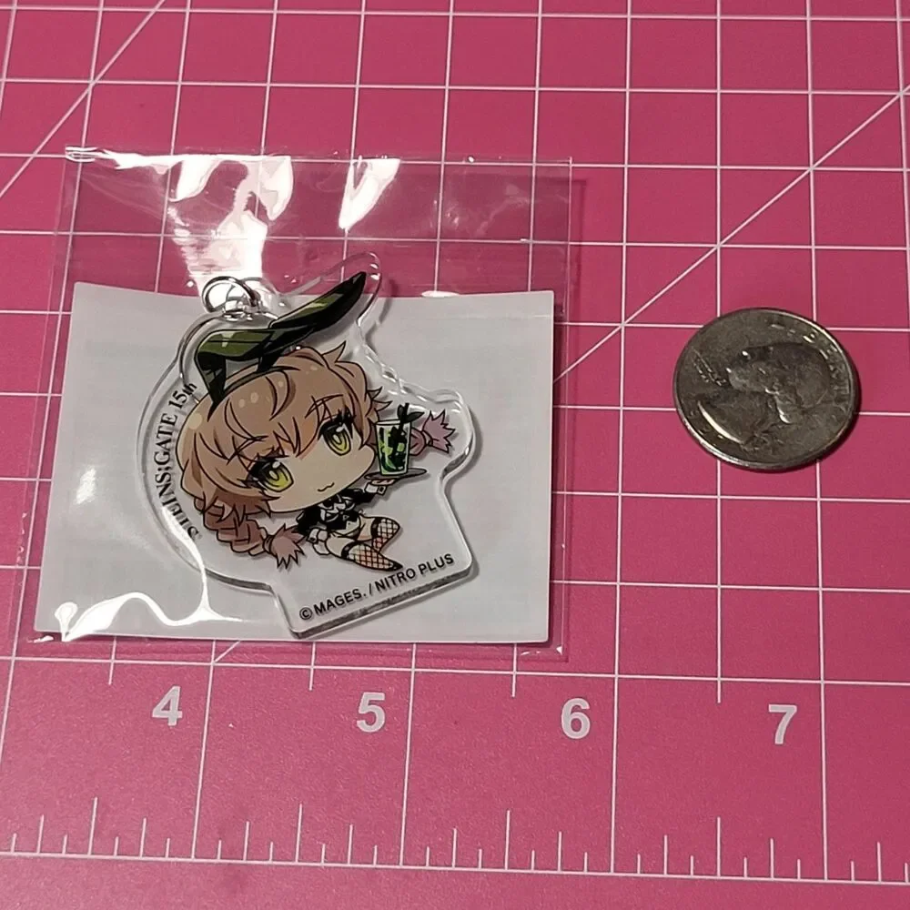 Suzuha Amane - MAGES. Steins;Gate 15th Anniversary Green Acrylic Glass Charm